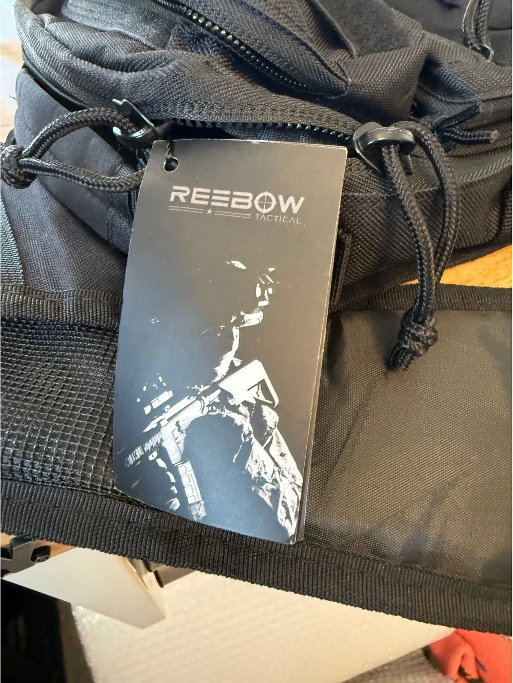 Reebow Gear Tactical Sling Backpack Molle EDC Range Bag American Flag Patch NWT